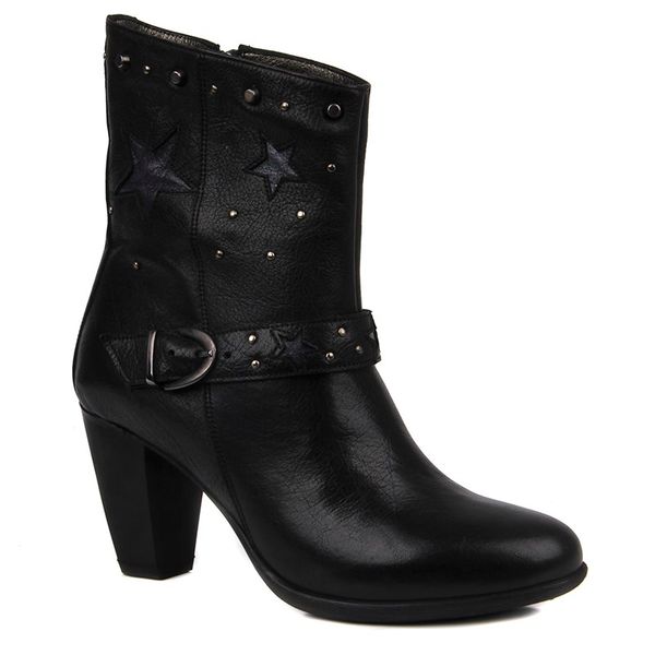 

sail-lakers ladies leather boots, Black