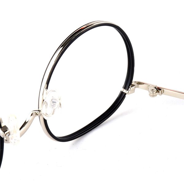 Wholesale-mulheres moda rodada óculos de sol de metal quadro progressivo óptico multifocal lentes de prescrição de alta qualidade quadro de óculos retrô
