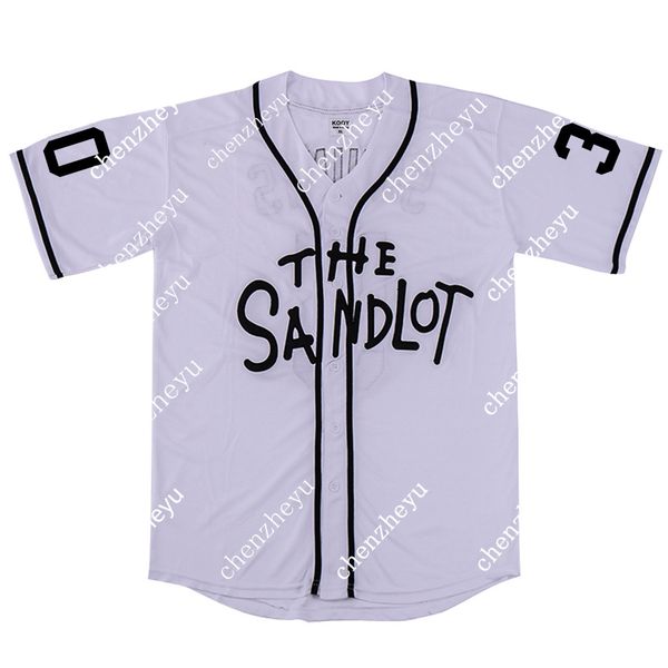 

sandlot бенни baseball 30 «jet» родригес 5 майкл «косит» palledorous 11 алан да-да mcclennan фильм stiched джерси 652398526, Blue;black