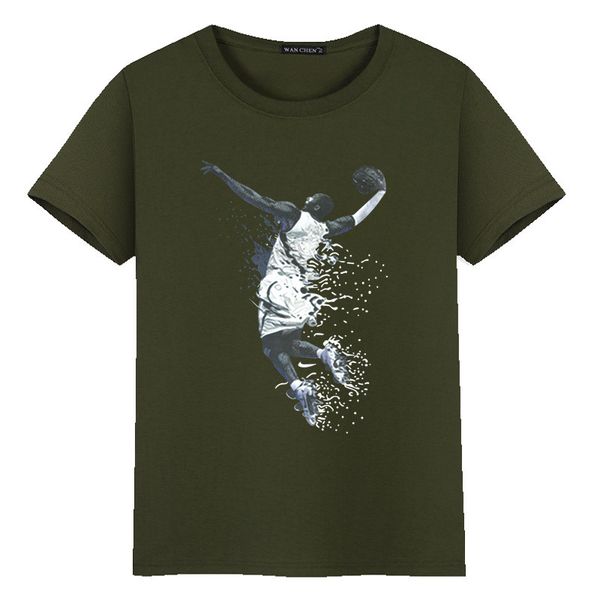 

fashion designer 3d printed tees rip kb mens sports tshirt casual crew neck loose mens tees, White;black