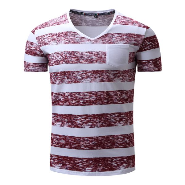 

fashion summer mens designer striped t shirt short sleeved o-neck cotton casual tees shirt, White;black