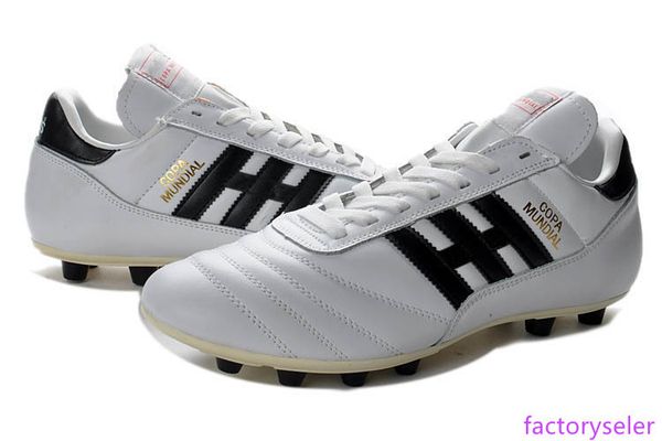 

оригинальный футбол бутсы copa mundial fg полный белый messi открытый мужская обувь soft spike бутсы