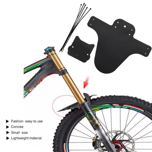 

2019 mtb mudguard bike front back mud guard marsh fender slim fork simple fender vtt velo accessoires mounting placement