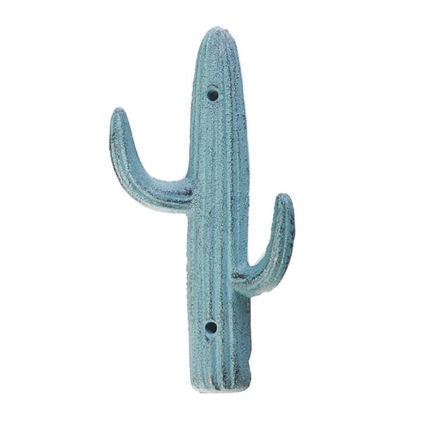 

clothes home decoration cast iron strong bearing cactus shape cute living room retro double head bedroom pendant wall hook