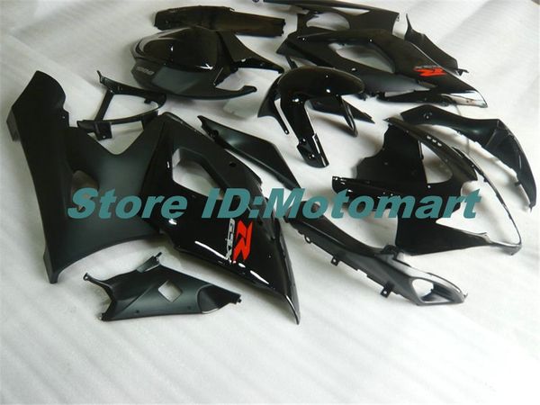 kit Mold Fairing injeção para SUZUKI GSXR1000 2005 2006 GSX R1000 GSXR 1000 K5 05 06 carenagens Set + presentes SG105 preto