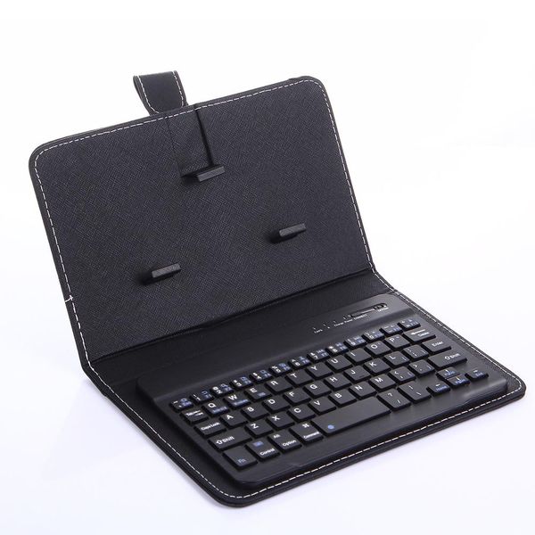 

new portable pu leather wireless keyboard case for iphone protective mobile phone with keyboard for smartphone