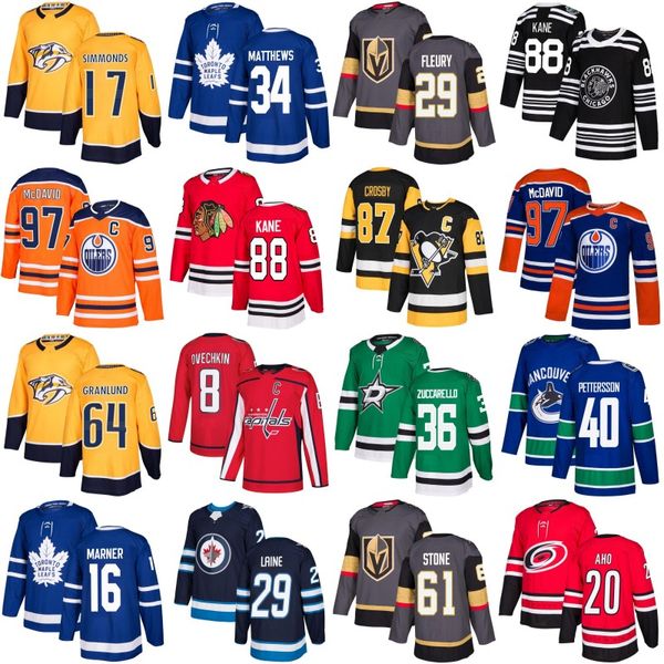 

Toronto Maple Leafs 2019 Vegas Golden Knights 61 Mark Stone Stars 36 Zuccarello Nashville Predators 17 Simmonds 64 Granlund hockey jerseys