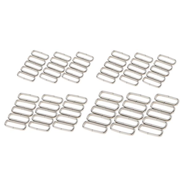 

60pcs stainless ring nylon retainer keeper hoop holder silver, Black;brown