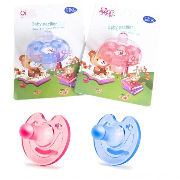 

full pacifier baby sleep silicone nipple nipple and play nozzle 0-1 year old newborn baby thumb silicone pacifier