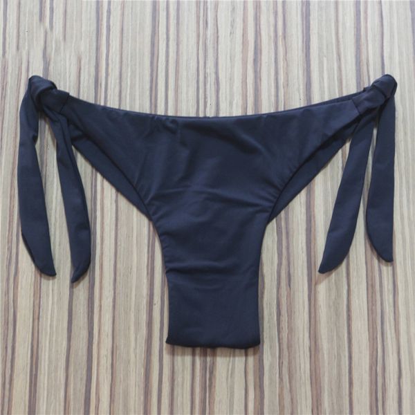 

sexy купальники для женщин 2019 твердая thong bikini solid бразильская купальники женщины регулируемые трусы купальники нижнее белье трусы к, White;black