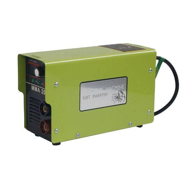 

mma-200 digital display dc inverter arc welder 110v igbt portable welding machine 20-100a for home diy repairing