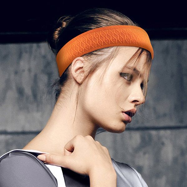 

sports headband for women men silicone non-slip sweat guide running cycling dance yoga fitness stretch sweat-absorbent