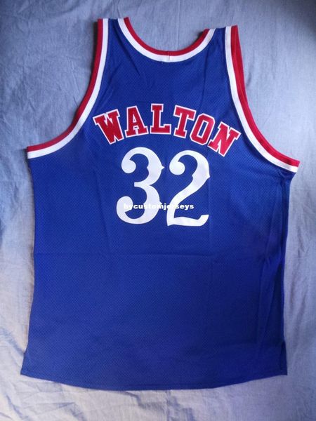 

mitchell ness m&n #32 bill walton jersey mens vest size xs-6xl stitched basketball jerseys ncaa, Black;blue