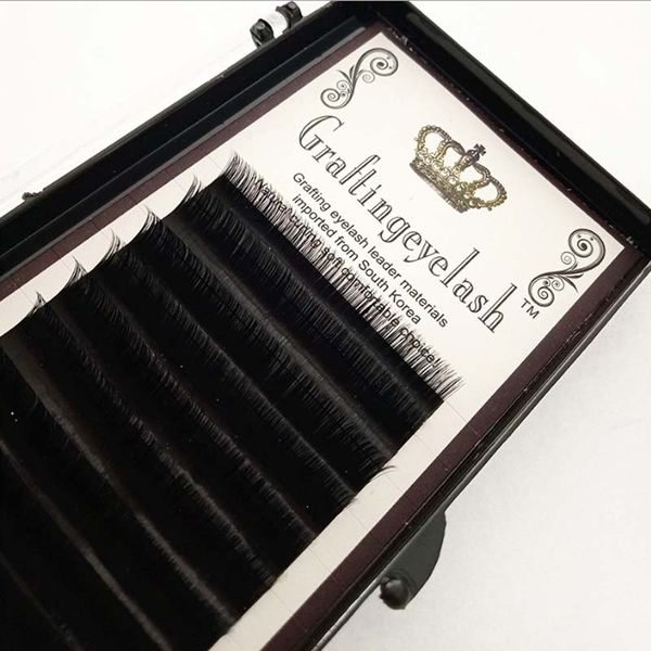

better than mink eyelash extension 0.05 0.07 0.15mm 12 rows/tray 3d volume eyelash extension silk false fake eyelash