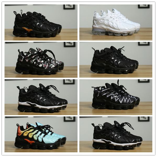 

baby vpmx plus tn anthracite children's running shoes black speed red white shark kids sneakers boys girl trainers metallic gold size 2