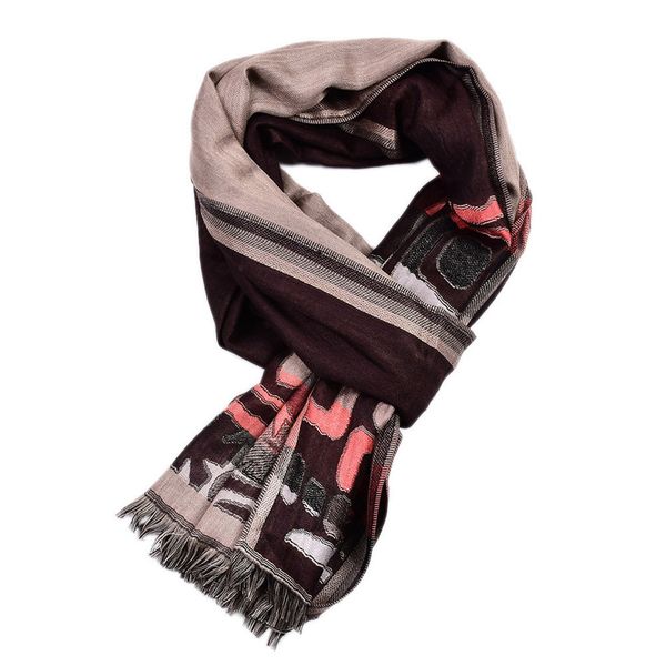 

british style plaid men scarf winter 2019 scarves classical for men comfortable imitation cashmere scarves tassel winter scarf, Blue;gray