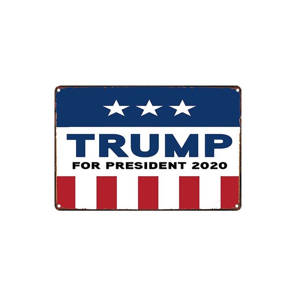 

классический винтаж trump для президента 2020 сделано в сша держите америку большую железную железу знак кофейни украшение бара бар картины