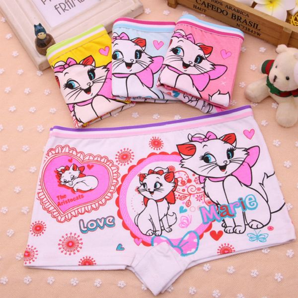 

6pcs/lot girls cotton panties cartoon kids underwear boxer comfortable soft panties for 2-10y, Camo