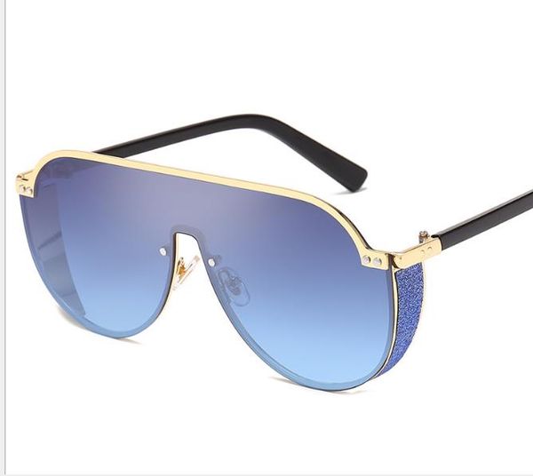 

новые солнцезащитные очки с металлической оправой и индивидуальной вспышкой, декоративные линзы для мужчин и женщин, White;black