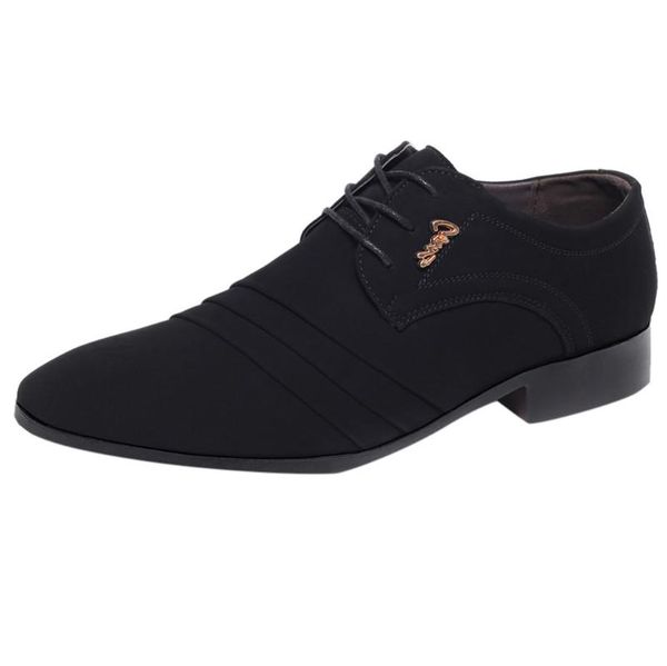 

sagace men's leather shoes men lace business leather shoes casual comfortable wedding shoe male suit shoe black
