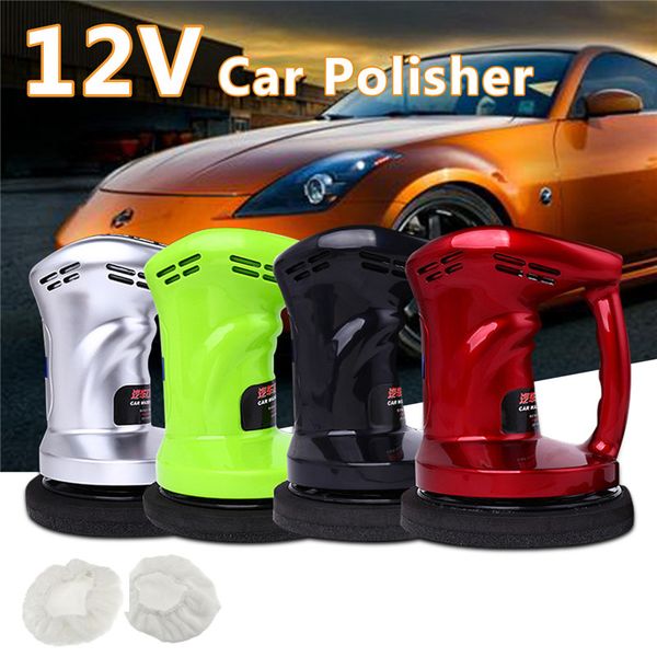 

12v 80w portable auto vehicle polisher electric sander car polishing machine waxed buffer waxer vacuum cleaner tools kit