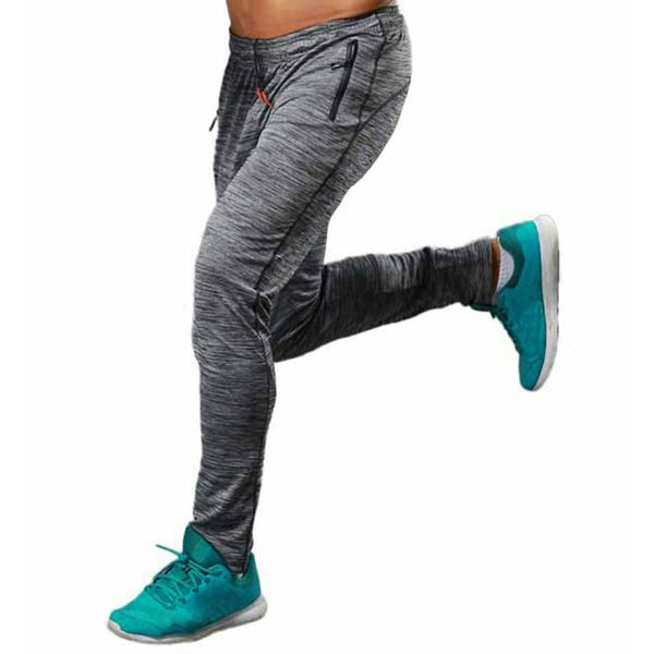 

men running fitness sports pant elastic breathable anti-sweat training pants gym male basketball trouser plus size, Black;blue