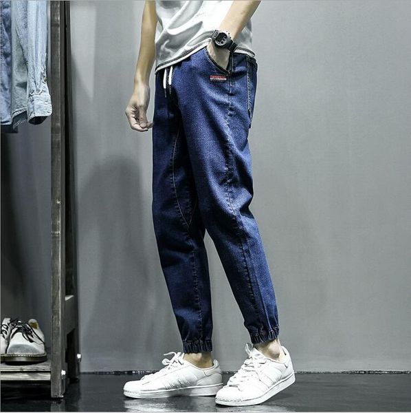 

2019 новые мужские джинсы брюки для мальчиков джинсовые брюки с блестками колготки повседневные брюки стильные джинсы скинни брюки скинни с, Blue