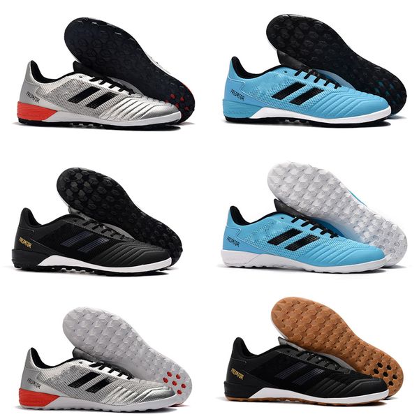 

2019 new mens low ankle football boots archetic predator 19.1 ic tf soccer cleats predator 19.1 pogba indoor turf soccers shoes