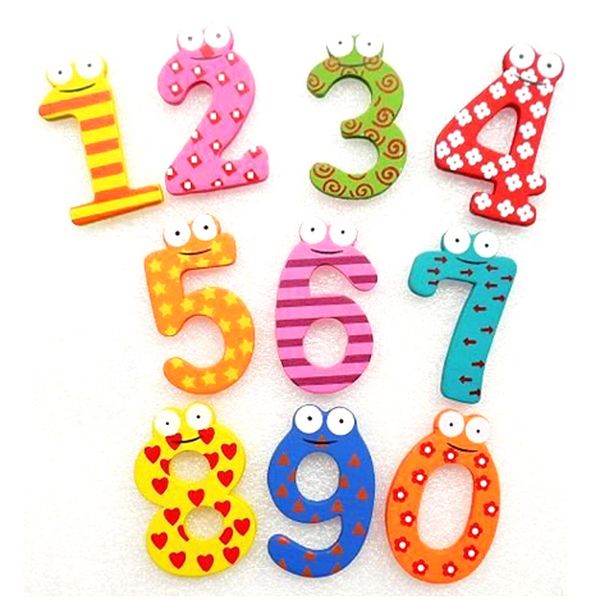 

26/ 10/ 12 pcs baby kids numbers letters wood alphabet fridge magnet early educational toy slc88