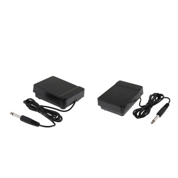 

2pcs universal sustain pedal for low noise keyboards with 6.35mm plug
