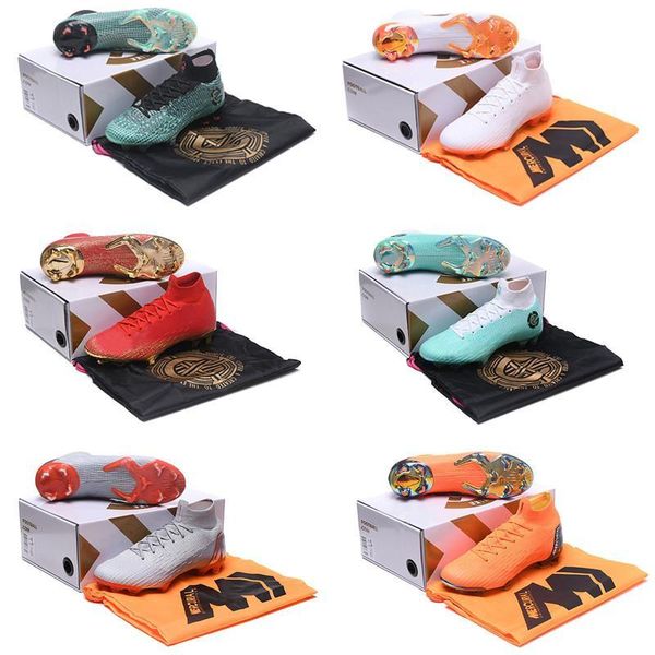 

cr7 глава 6 fg 360 mercurial superfly vi дети бутсы born leader limited chuteiras де futebol дети молодежь футбол утки boots, Black