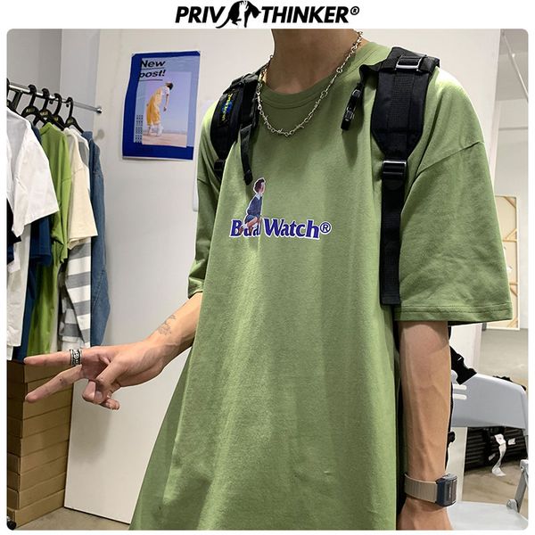 

print mens cartoon graphic tees 2020 summer streetwear harajuku tshirt man's t-shirt oversized korean style, White;black