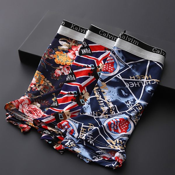 

2mvld ice silk men's underwear underpants shorts and underpants flat-angle fresh breathable shorts thin four-angle underwear men's, Black;white