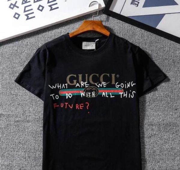 

2019 new fa hion de igner luxury brand t hirt for men women cotton top hort leeve t hirt hip hop t hirt printing tee