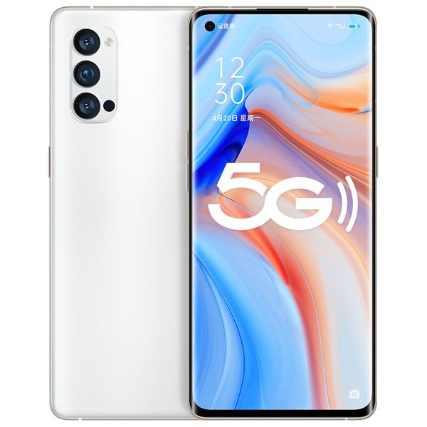

Original Oppo Reno 4 Pro 5G Mobile 12GB RAM 256GB ROM Snapdragon 765G Octa Core Android 6.5" 48.0MP NFC Face ID Fingerprint Cell Phone
