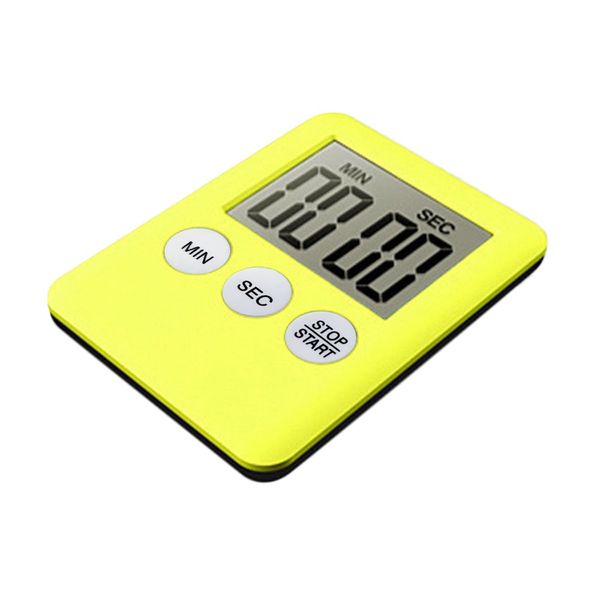

magnet kitchen cooking timers lcd digital screen kitchen timer square cooking timer count up countdown alarm #y5