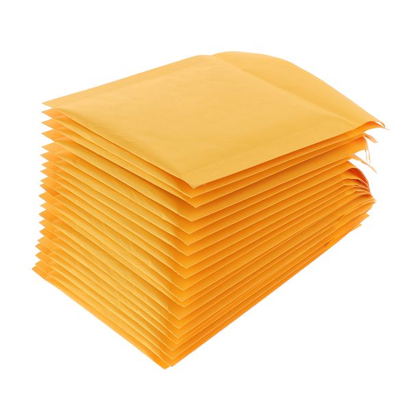 

kraft bubble mailers самоклеющейся проложенная доставки конверты 20шта в упаковке