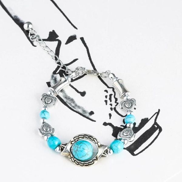 

2020 new bright vintage pendant adjustable bracelet women gift jewelry accessories, Golden;silver
