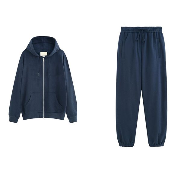 

designer men sports suit tracksuit luxury two pieces fashion sportwears street style long sleeve and long pants brand letters clothes, Gray