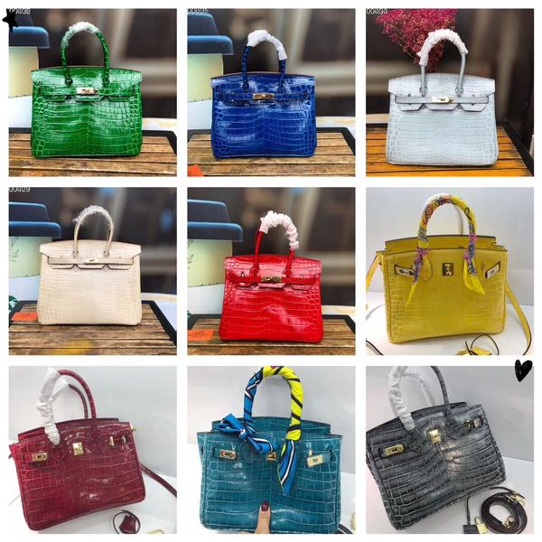 

крокодил шаблон первого слоя коровьей европейская и американские женщины мод 2020 новая портативная многоцветная диагональ сумки