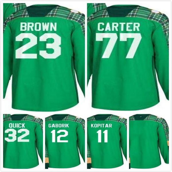 la kings st patrick's day jersey