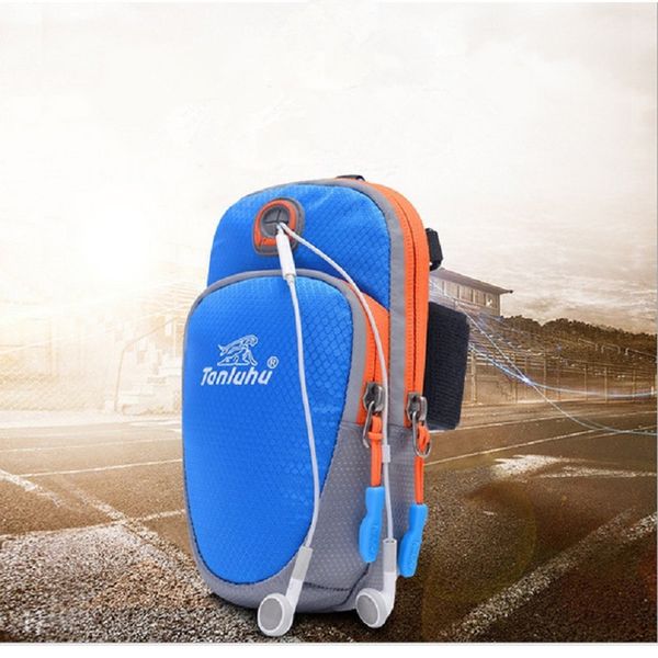 

outdoor sports armband waterproof nylon arm bags pack pocket for men women running hiking fitness convenience mobile couples