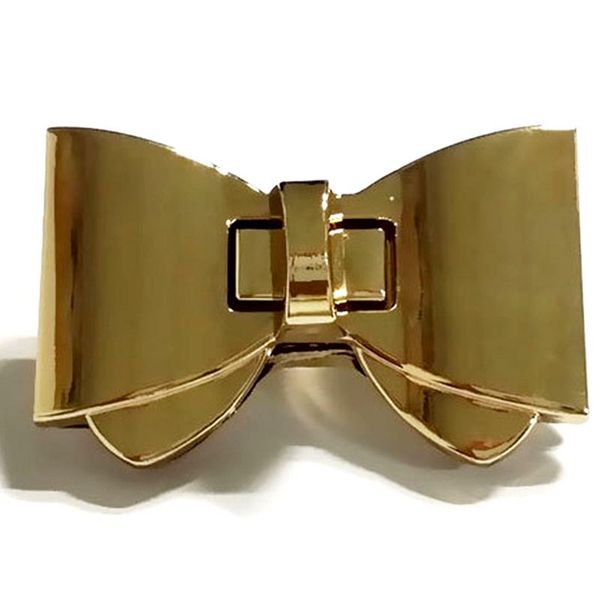 

1 sets purse twist turn lock golden hook box latches clasp bag lock trunk purse 60x38mm, Black