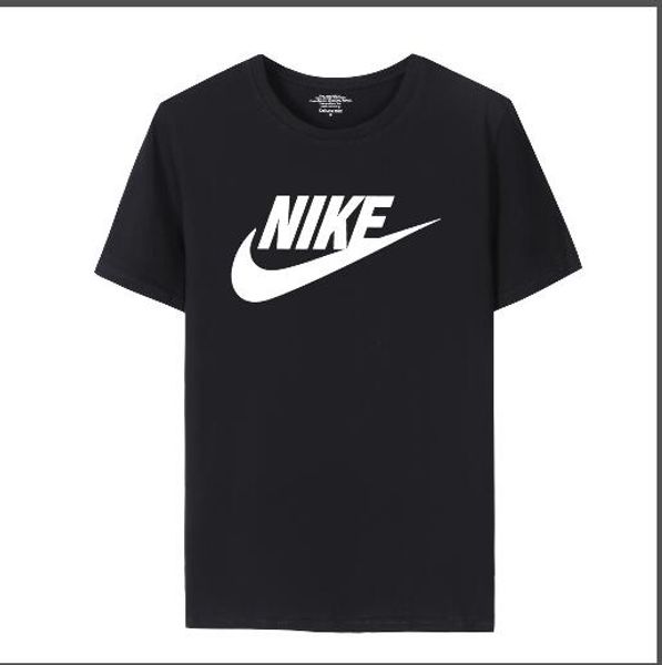 

a15 men's women'short-sleeved cotton summer printing pattern loose version of the upper body super handsome fashion trend men', White