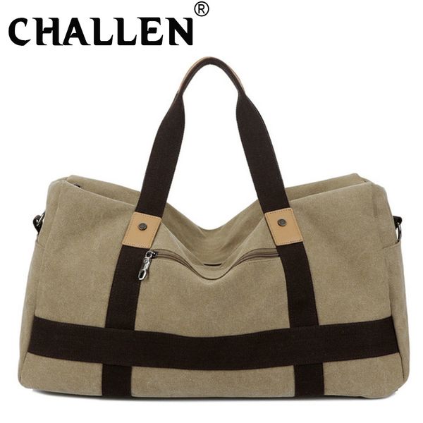 

men's large-capacity travel bag business luggage bag casual canvas portable big men shoulder diagonal package b46-04