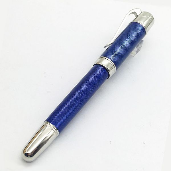 

mb design luxury blue/red/black color ocean jules verne roller ball pen, Silver