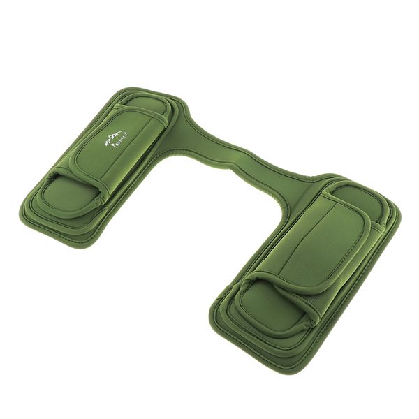 

mountaineering thicken shoulder strap backpack shockproof pads, random color