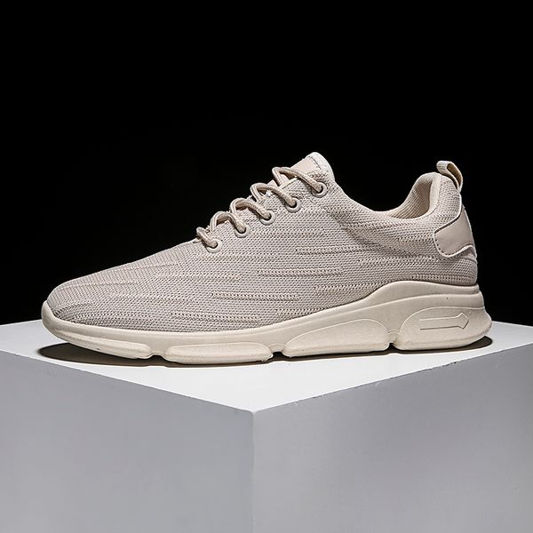 

new sneakers men comfortable mens running shoes lace-up summer lightweight breathable flykint sport shoes men zapatillas hombre