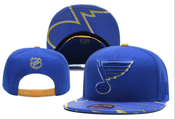 

Новая хоккейная лига Сент-Луис блюз шляпа мужчины женщины шапки регулируемые шля