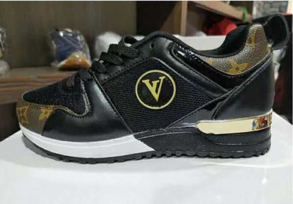 

new luxuries sneakers loafers 2019 women men sport shoes fashion beathable trainers outdoor running shoes walking shoes, Black